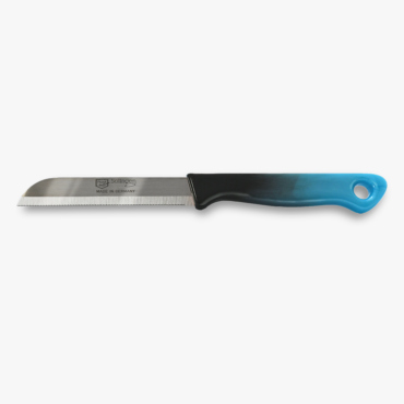 Solingen Obstmesser metallic blau schwarz