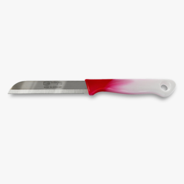 Solingen Obstmesser metallic kirschrot weiß