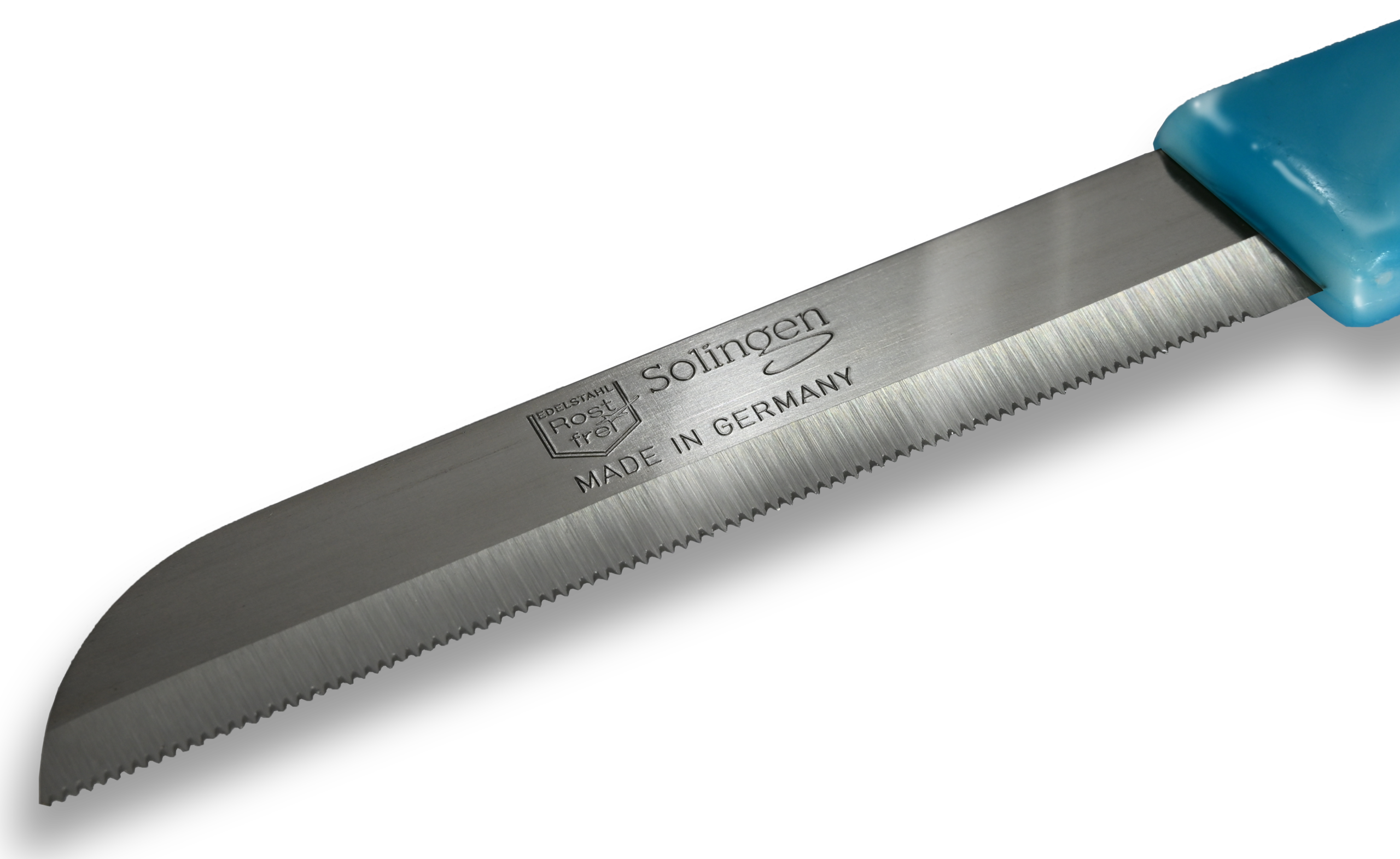 Solingen Obstmesser blau weiß - Görsel 2